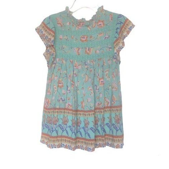 In Loom Tops - In Loom Women's Floral Lace Top